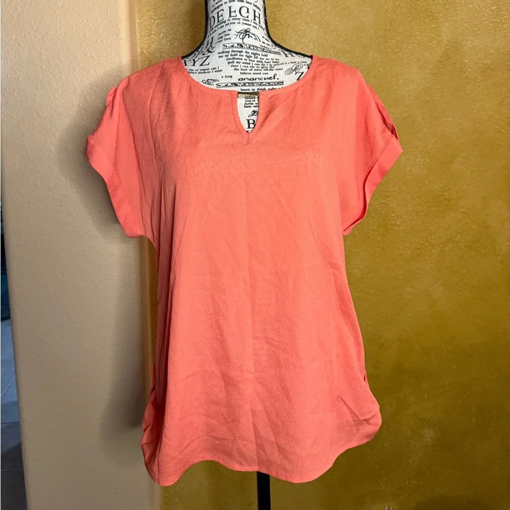 Calvin Klein Coral Women's Top - Picture 1 of 4